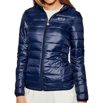 Kurtka damska Emporio Armani EA7 granatowa jesienna przejściowa