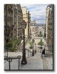 Obraz do salonu - Paryż, Montmartre - 90x120 cm