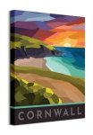 Cornwall Stained Glass - obraz na płótnie