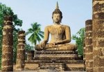 Fototapeta na ścianę - Sukhothai, Wat Sra Si Temple - 366x254cm