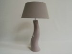 Lampa stołowa - Fala Beż - 48x84cm 