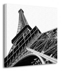 Obraz na płótnie - Paris - Eiffel Tower - 40x40 cm 