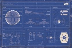 Star Wars - Cesarska Flota - plakat
