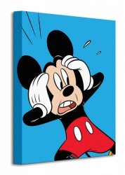 Mickey Mouse (Shocked) - Obraz na płótnie