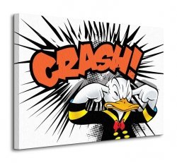 Obraz na płótnie - Donald Duck (Crash) - 80x60cm
