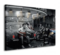 Obraz do salonu - Legendary Crossroads - 80x60cm