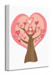 Tree of Love - Obraz na płótnie