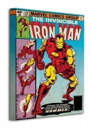 Iron Man (Hammer) - Obraz na płótnie