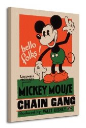Mickey Mouse (Chain Gang) - Obraz na płótnie