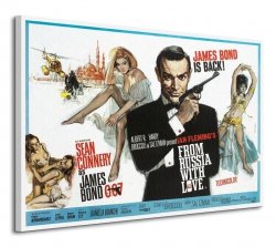 Obraz do salonu - James Bond (From Russia With Love - Painting)