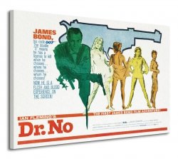 Obraz do salonu - James Bond (Dr No - Gun)