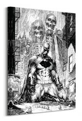 DC Comics (Batman Haunted),nietoperz,bat - Obraz na płótnie