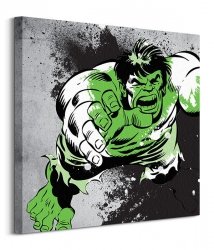 Hulk (Splatter) - Obraz na płótnie