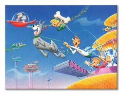 Obraz dla dzieci - The Jetsons - 80x60 cm