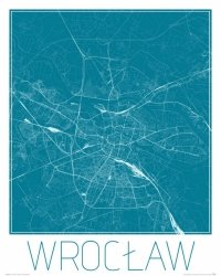 Wrocław - Niebieska mapa