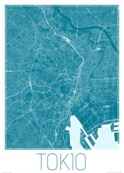 Tokio - Niebieska mapa