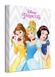 Disney Princess (Belle, Cinderella And Snow White) - Obraz na płótnie