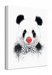 Clown Panda - Obraz na płótnie