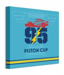 Cars 3 Piston Cup - obraz na płótnie