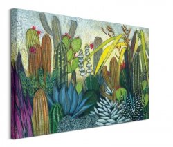 Succulents - obraz na płótnie