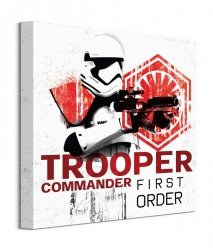Obraz na ścianę - Gwiezdne Wojny: Ostatni Jedi (Trooper Commander First Order)
