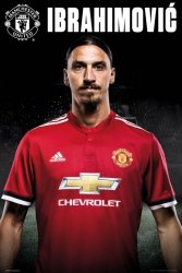 Plakat - Zlatan Ibrahimović - Manchester United 17/18