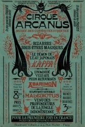 Fantastyczne Zwierzęta: Zbrodnie Grindelwalda Le Cirque Arcanus - plakat