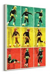Bob Marley Football - obraz na płótnie