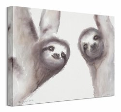 Leniwce - obraz na płótnie