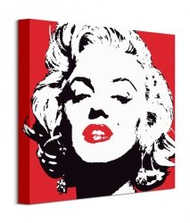 Marilyn Monroe Red - obraz na płótnie