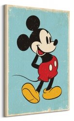 Mickey Mouse Retro - obraz na płótnie