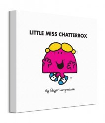 Little Miss Chatterbox - obraz na płótnie