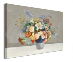 Bukiet Kwiatów - obraz na płótnie
