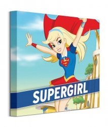 DC Super Hero Girls Supergirl In Flight - obraz na płótnie