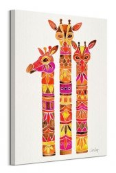 Giraffes - obraz na płótnie
