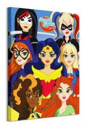 DC Comics Super Hero Girls - obraz na płótnie