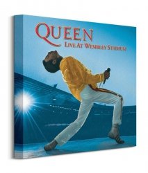 Queen Live at Wembley Stadium - obraz na płótnie