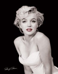 Marilyn Monroe (Red Lips) - plakat