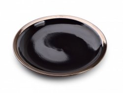 Talerz porcelanowy - Czarny - CAL - 20cm