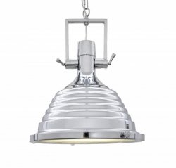 Lampa wisząca - Chromowana Loft Braggi 