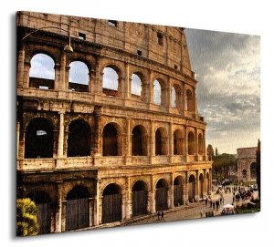 Rzym, Koloseum - Obraz na płótnie