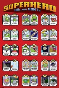 Superbohater - Do&#039;s And Don&#039;t - plakat