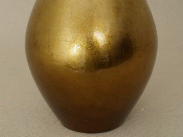 Wazon ceramiczny - Złoto - 23x58cm