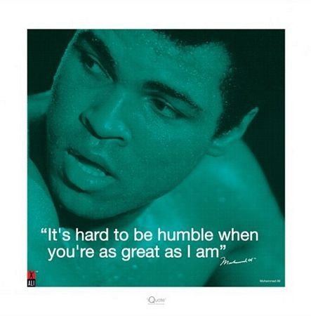 Muhammad Ali (Życiowe cytaty) - reprodukcja