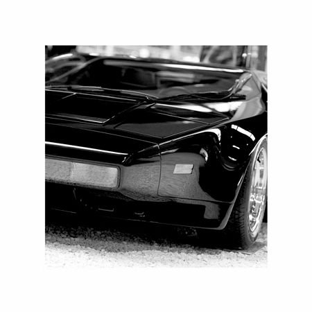 Czarna bestia (Sport car) - reprodukcja