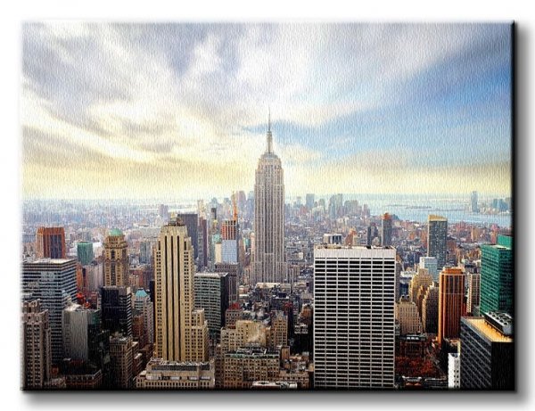 Obraz na płótnie - Nowy Jork - Manhattan, New York - 90x120 cm