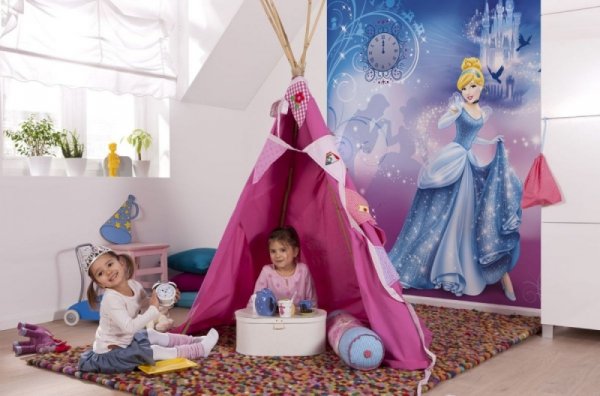 Fototapeta dla dzieci - Kopciuszek Disney - 184x254cm