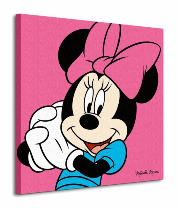 Minnie Mouse (Pink) - Obraz na płótnie