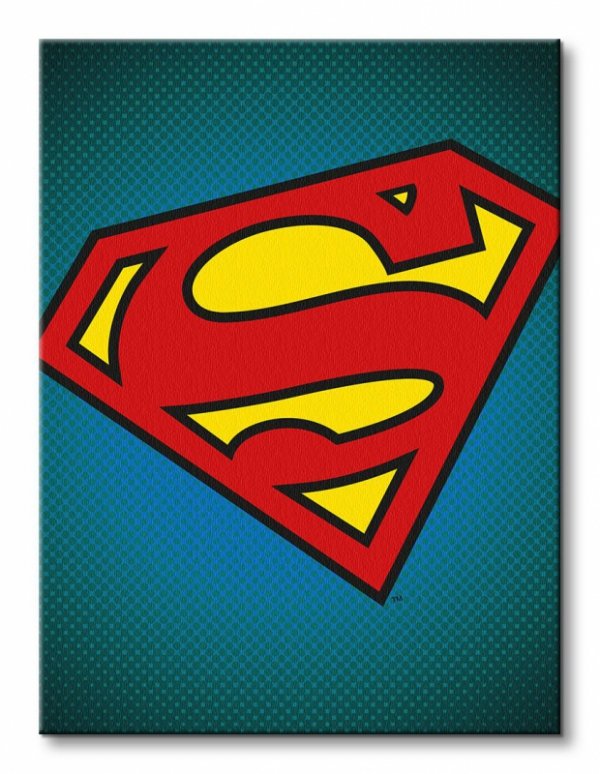 Obraz na płótnie - Dc Comics (Superman Symbol) - 80x60cm