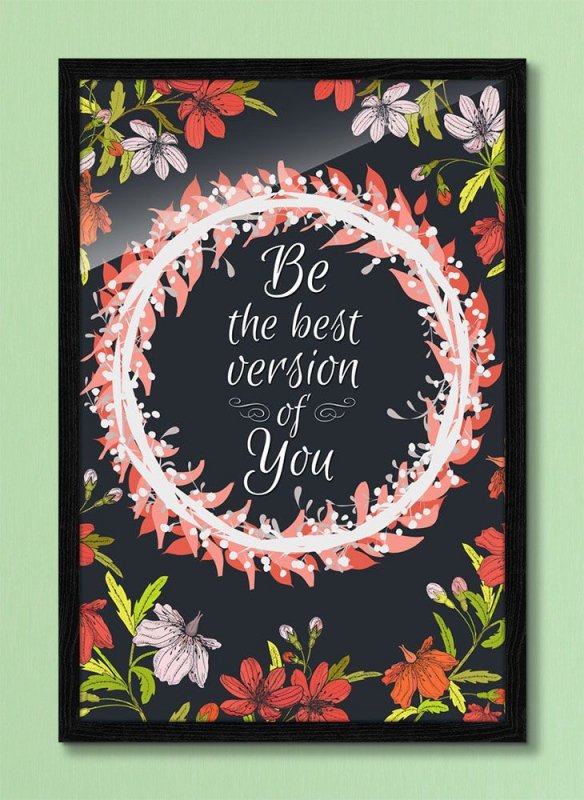 Be the Best Version of You - plakat
